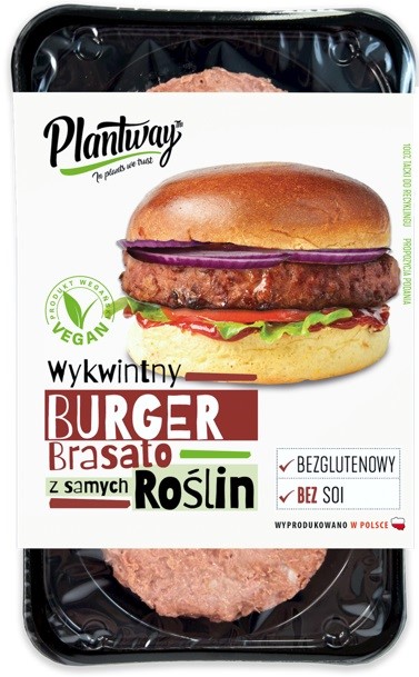 Roślinne Burgery Brasato 2x100 g