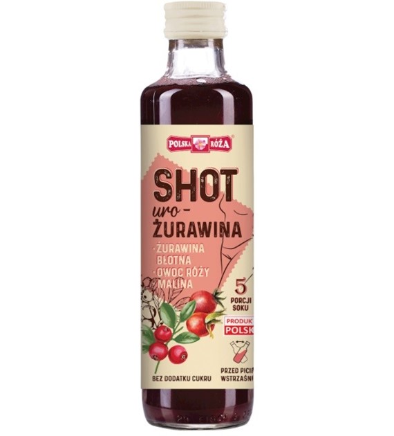 Shot żurawina 250 ml