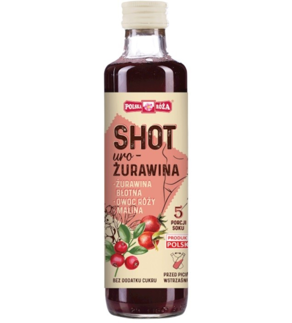 Shot żurawina 250 ml