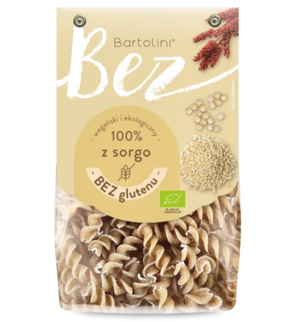 Makaron z sorgo świderek (fusilli) BEZGL. BIO 250g