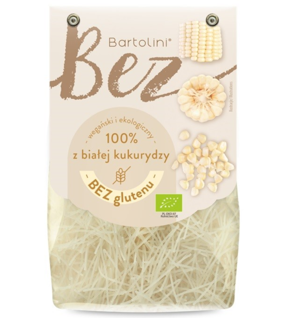 Makaron z białej kukurydzy  krajanka (filini) BEZGL. BIO 250g