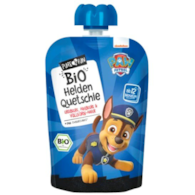 Przecier truskawka- malina z owsem BIO 100 g Psi Patrol- Chase
