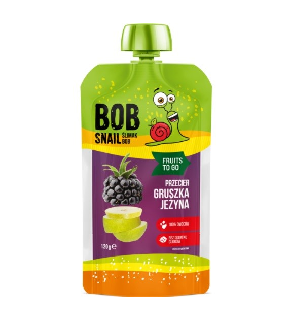 Smoothie gruszka - jeżyna bez dodatku cukru 120g