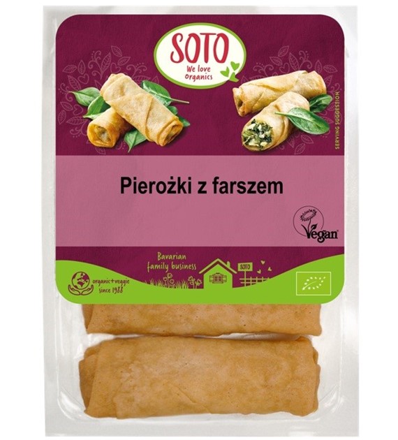 Rollsy ze szpinakiem i orzechami nerkowca BIO 200 g