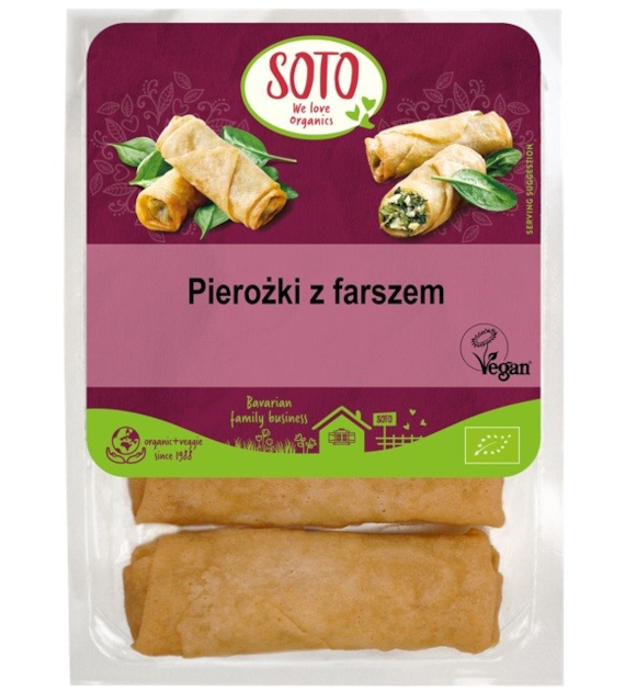 Rollsy ze szpinakiem i orzechami nerkowca BIO 200 g