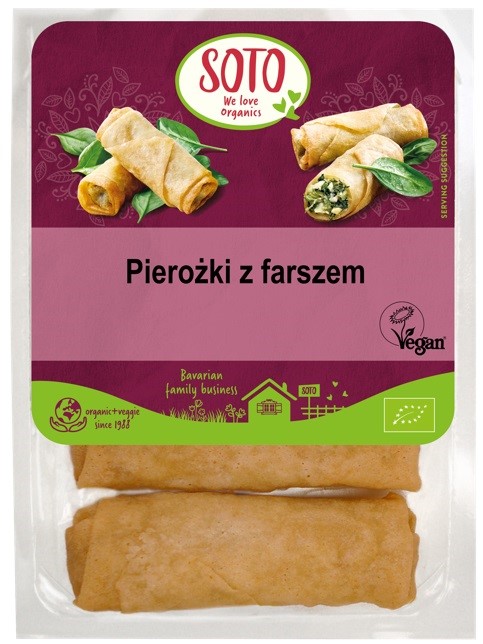 Rollsy ze szpinakiem i orzechami nerkowca BIO 200 g