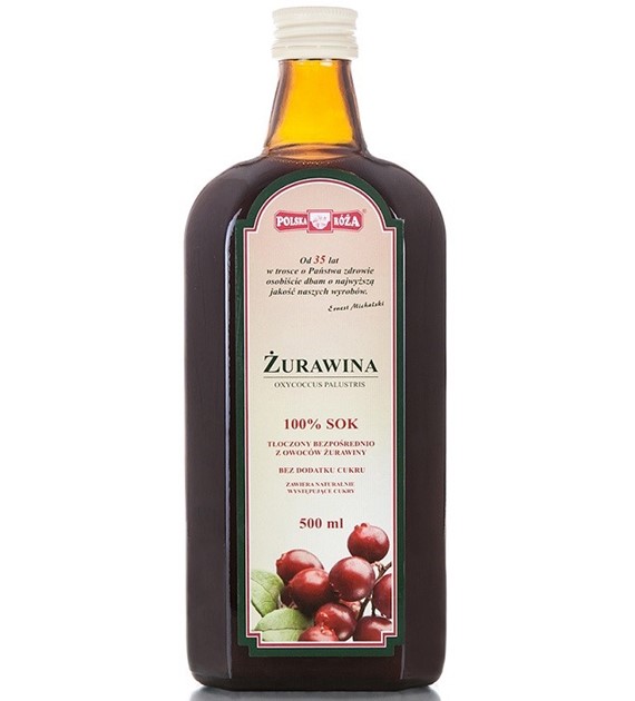 Żurawina sok 100 B/C 500 ml