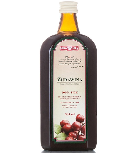 Żurawina sok 100 B/C 500 ml
