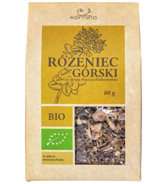 Różeniec górski BIO 80g