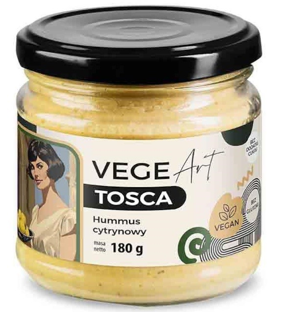 Hummus cytrynowy 180g
