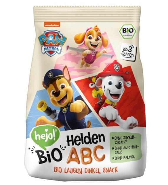 Precelki orkiszowe alfabet BIO 80 g Psi Patrol