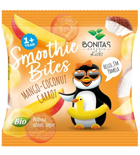 Liofilizowana przekąska mango-kokos-marchew BIO 10 g