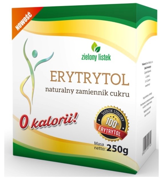 Erytrytol 250g Zielony Listek