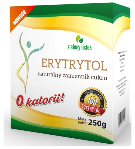 Erytrytol 250g Zielony Listek