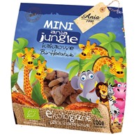 Ciastka kakaowe mini jungle BIO 100g