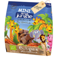 Herbatniki mini jungle kakowe BIO 100g