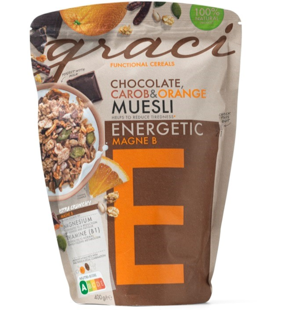 Musli funkcjonalne Energetic Magne B 400 g