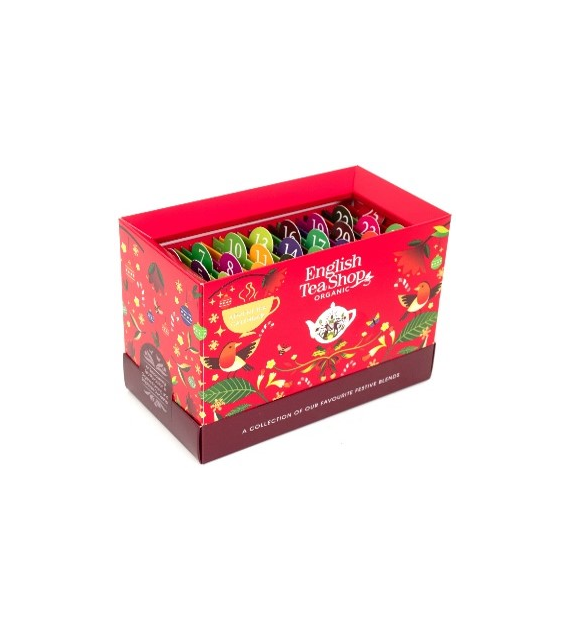 Kalendarz Adwentowy Red 25 torebek w 13 smakach  BIO 45g BN
