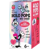 HOLOPOPS lizak na gardło malinowy B/C (6szt) 36 g