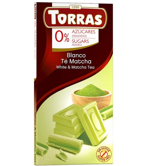 Czekolada biała z Matchą B/C 75g