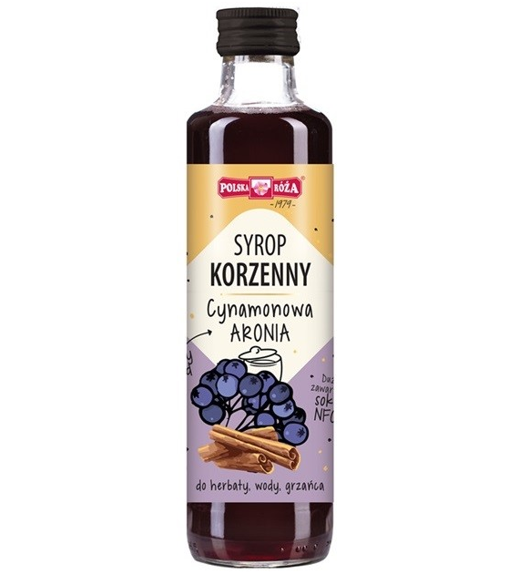 Syrop korzenny cynamonowa aronia 250ml