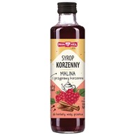 Syrop korzenny Malina i przyprawy korzenne 250ml