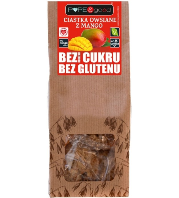 Ciastka owsiane z mango BEZGL.  B/C  150g
