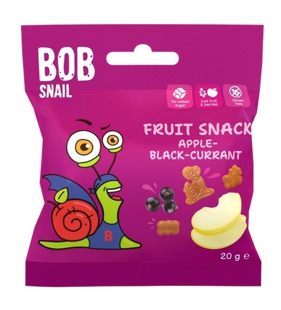 Przekąska jabłko czarna porzeczka 20g