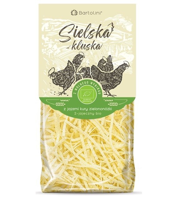 Sielska Kluska z jajami od kur zielononóżek krajanka BIO 250g