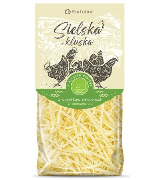 Sielska Kluska z jajami od kur zielononóżek krajanka BIO 250g