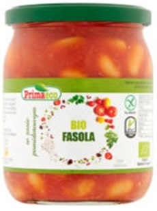 Fasola w sosie pomidorowym BIO 440 g