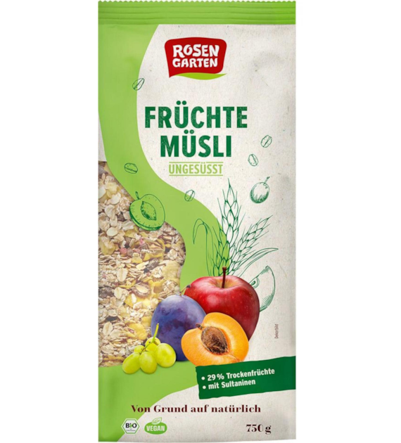 Musli z 30% owoców BIO 750 g