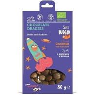 Wegańskie draże czekoladowe BIO 80 g