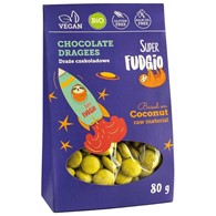 Wegańskie draże czekoladowe BIO 80 g