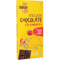 Wegańska czekolada truskawkowa BIO 80 g