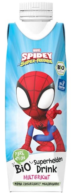 Napój wieloowocowy BIO 300 ml Spidey