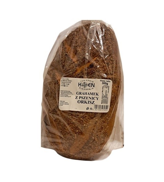 Grahamek z pszenicy orkisz 300g