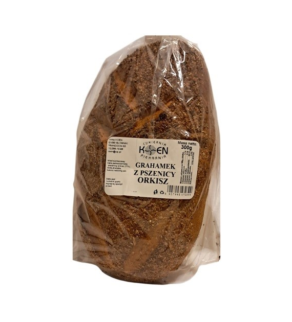 Grahamek z pszenicy orkisz 300g