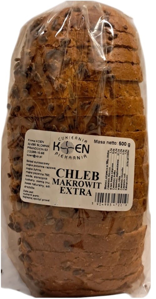 Chleb MAKROWIT extra 500g