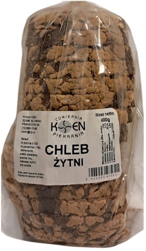 Chleb żytni 400g