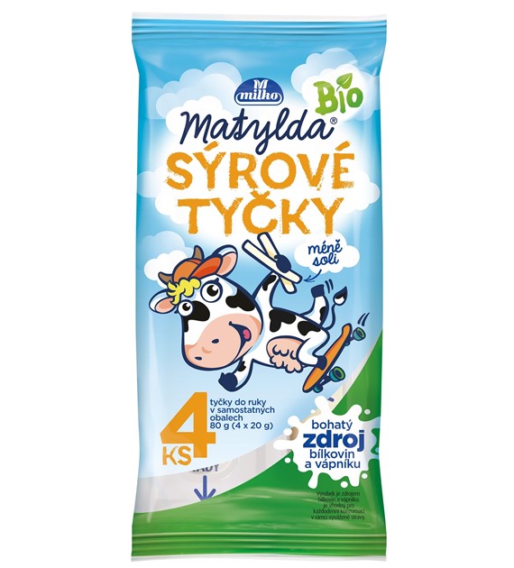 Pałeczki serowe BIO 80 g