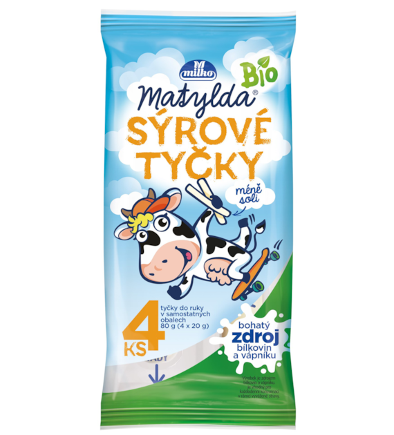 Pałeczki serowe BIO 80 g