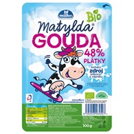 Ser gouda w plastrach 48% tł. BIO 100 g