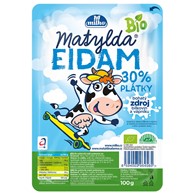 Ser edam w plastrach 30% tł. BIO 100 g