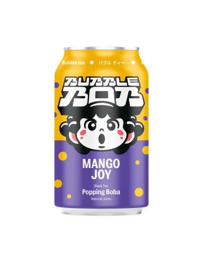 Popping Bubble Tea Mango 330 ml