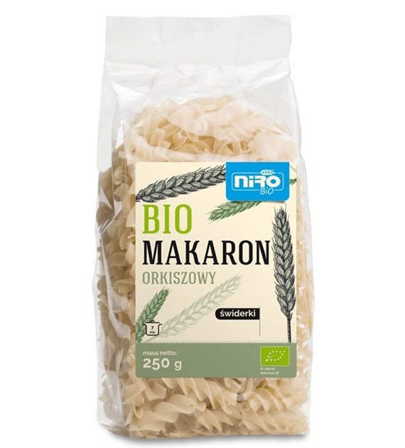 Makron orkiszowy świderki BIO 250 g