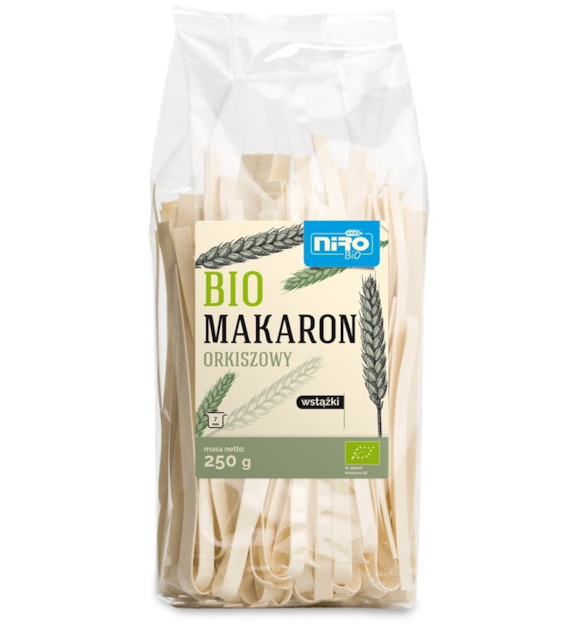 Makaron orkiszowy wstążki BIO 250 g