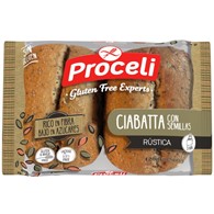 Ciabatta z ziarnami- bułki do zapiekania BEZGL. 120 g