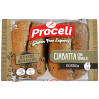 Ciabatta z ziarnami- bułki do zapiekania bezglutenowa 120 g