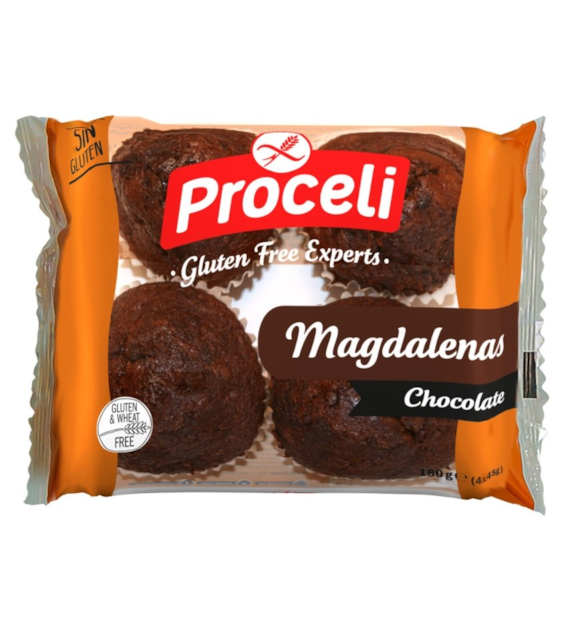 Babeczki magdalenas czekoladowe bezglutenowe 180 g